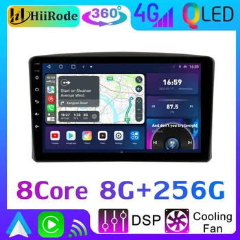 HiiRode QLED 1920*720 Android 12, 8G + 256G За Авторадио За Toyota Land Cruiser LC100 1998-2002 CarPlay GPS 4G SIM WiFi Главното устройство