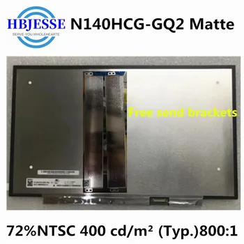 Оригинален 14-инчов Матов екран с матрица Exact Model N140HCG-GQ2 Rev.C1 IPS 72% NTSC FHD 1920x1080 30 контакти