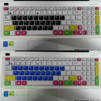 Силиконовата защитно покритие на лаптоп клавиатура за Asus а a53 A53S A53X A55V A55X A56C A73 A550X A550C A550JK A550L A550DP