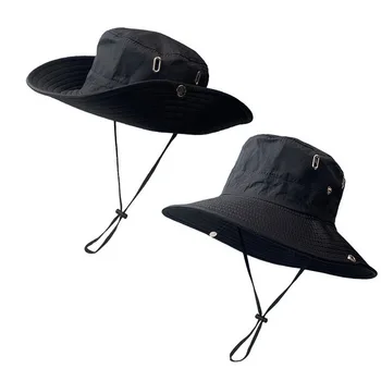 Обикновена слънчеви шапки за мъже, Градинска Риболовна шапка с широка периферия, плажни шапки с защита от uv дамски панама, Летен туризъм, къмпинг, падането на костите