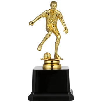 Златна награда Купа-трофей За спортни състезания Пластмасова Статуетка за футбол, баскетбол, Бадминтон Сувенирни Празници