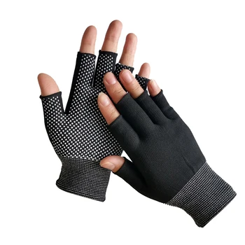 Велосипедни ръкавици без пръсти, Обикновена Летни спортни ръкавици на открито, мини ръкавици на половин пръст за жени, мъжки ръкавици за езда