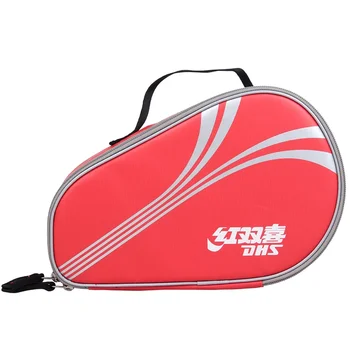 Оригинален калъф за тенис на маса DHS, чанта за пинг-понг, двупластова спортни сакове за тенис на маса, ракети balde