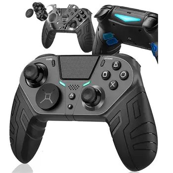 Безжичен контролер, съвместим с Bluetooth, за конзолата PS4 Elite, за геймпада Ps4 Slim/Pro С програмируем бутон за връщане, поддръжка на КОМПЮТРИ