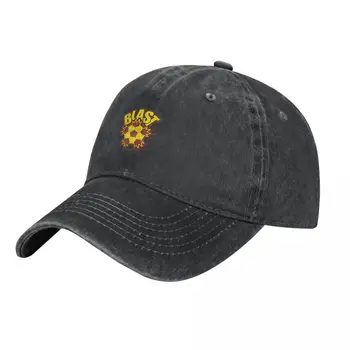 Ковбойская шапка с логото на Baltimore Blast, луксозна мъжка шапка, изработена по поръчка Шапка от аниме, дамски и мъжки