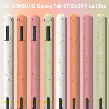 За Samsung Galaxy Tab S7/S8/S9 Plus Ultra S Pen Sleeve, светлинен таблет, чувствителен на допир молив случай, силикон стилус, защитен калъф