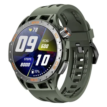 Смарт часовници LA102 За мъже, за занимания със спорт на открито 1,43-инчов Amoled екран BT Call AI Voice Health Monitor Спортен Фитнес тракер Smartwatch