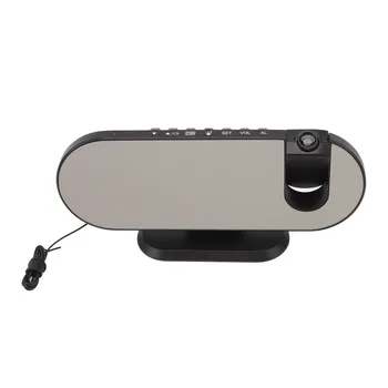 Прожекционен будилник с огледален дисплей, захранван от USB, тавана дигитален будилник с висока яркост на led източника на светлина A