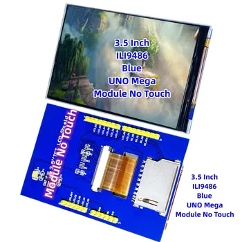 Фабрично оригиналния електронен 3,5-инчов модул UNO MEGA 2560 DUE Blue No Touch ILI9486 Ar 320 * 480