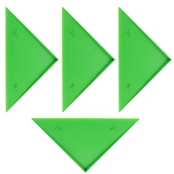 Пресечена триъгълна ъглов протектор тапети за вашия десктоп на футбола, подходящ за повечето настолни игри, аксесоари за зелен футбол