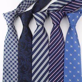3,15-инчов Официален Вратовръзка стандартен размер, Вратовръзки за младоженеца и господа, мъжки дизайнерски вечерни Полиестер Gravata Slim Arrow 8 см Коприна вратовръзка