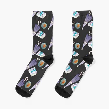 The Adventure Zone Items памучни Чорапи с ярки жартиера и цветисти принтом Мъжки Чорапи Дамски