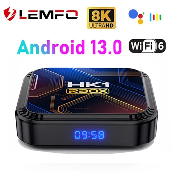 LEMFO HK1RBOX K8S Smart TV Box Android 13 RK3528 8K Vedio HDR10 WIFI6 Android TV Box 2023 Домашен мултимедиен плейър Телеприставка