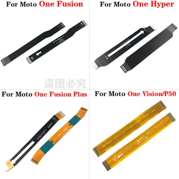 За Motorola One Fusion Plus Hyper Vision P50 основна такса конектор на дънната платка LCD гъвкав кабел