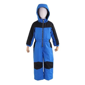 Спортни облекла за активен отдих, детски гащеризон, ветрозащитный, заснеженный, топъл ски костюм