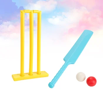 комплект за игра на крикет за деца, креативна спортна игра в задния двор, интерактивна игра, играчки за игра на крикет на закрито и на открито