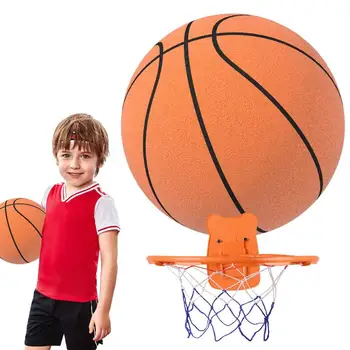 Детски Подскачащи Безшумен режим Баскетбол Сжимаемый Безшумен режим Подскачащи Баскетбол Безшумен топка за помещения Пенопластовый баскетбол
