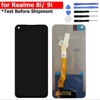 За Realme 8и RMX3151/9i LCD Сензорен дисплей Стъкло Дигитайзер в събирането на Резервни части за замяна на
