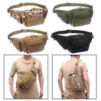 Тактически кобур Molle Система, найлон военна нагрудная чанта, кобур, корици за списания мека задната Дишаща поясная чанта за ловни аксесоари