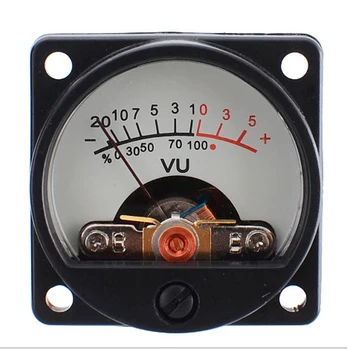 М VU панел 500UA, Записывающий топла подсветка, М VU панел, измерване на нивото на звука, измервателният усилвател