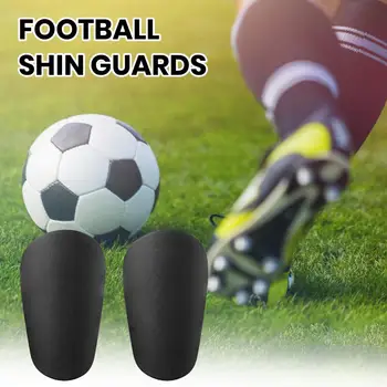 1 Чифт предпазни визии за мини-футбол, лека футболни щитове за долната част на краката, удобни футболни щитове за младежта