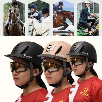 За езда на възраст над 13 години Регулируема шапка за езда предпазни средства, сертифицирано CE