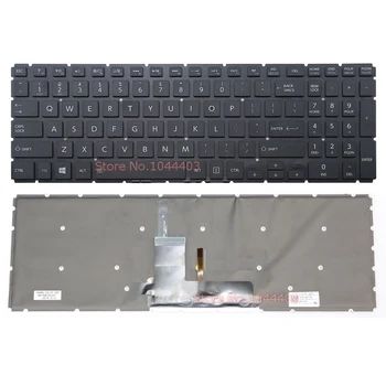 Новата Клавиатура за лаптоп Toshiba Satellite L55W-C5236 L55W-C5236X L55W-C5252 L55W-C5256 L55W-C5257 L55W-C5259 с подсветка
