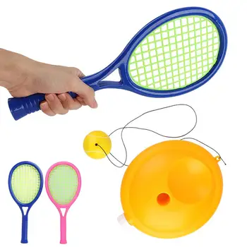 Детска играчка за тренировка единствен по тенис за начинаещи, студентско спортно тренировъчно устройство, аксесоари за спорт на открито