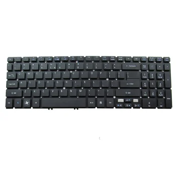 Клавиатура за лаптоп ACER за Aspire V5-551 V5-551G, черна, Американска версия
