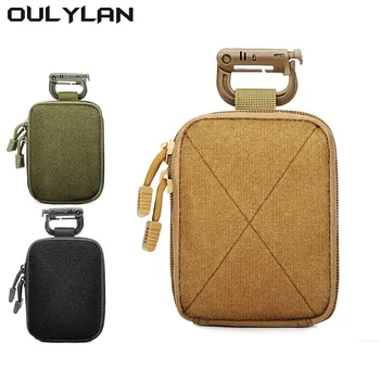 Чанта Oulylan, водоустойчив тактически военен спортен лов колан, чанта за мобилни телефони Molle, пътна чанта за мъже, поясная чанта за задника