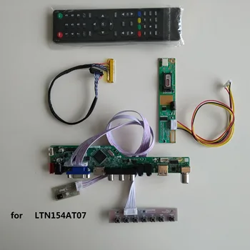 TV USB LED LCD AV VGA AUDIO Controller шофьор на такси Комплект само За LTN154AT07 15,4 