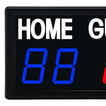 Електронно табло за отчитане на точки Цифрови дисплеи led дъска за броене на точки за волейбол Състезания по баскетбол в закрито у Дома