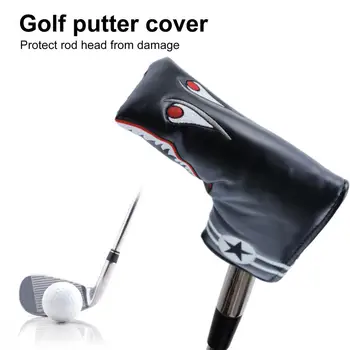 Калъф за стикове за голф, Кадифе подплата, изискан модел на калъф за стикове за голф от изкуствена кожа, протектор за стика за голф, аксесоари за голф