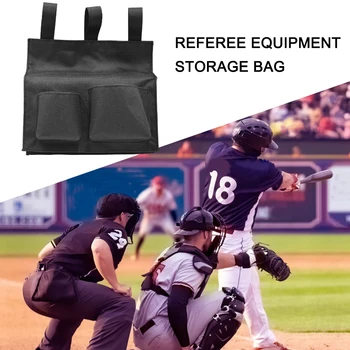 Чанта За Бейзбол Топката с 2 Джобове Чанта за Съдебен Топката Здрава Чанта за Бейзбол и Топката Голям Капацитет за Бейзбол Софтбол