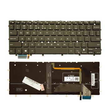 Новата американска клавиатура ЗА Dell Inspiron 7558 7568 XPS 9550 9560 без рамка с подсветка
