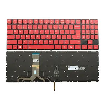 Новата клавиатура с червена подредбата на САЩ с подсветка за Lenovo Y520 Y520-15IKBN Y720 Y720-15IKB R720-15IKB/IKBN/IKBM