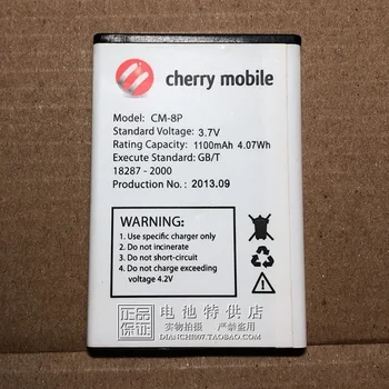 За cherry mobile battery CM-8P такса на мобилен телефон 1100 mah батерия за мобилен телефон