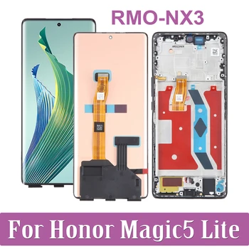 AMOLED Оригинал За Huawei Honor Magic5 Lite RMO-NX3 LCD Magic 5 Lite Дисплей Смяна на Сензорен Екран Дигитайзер В Събирането на