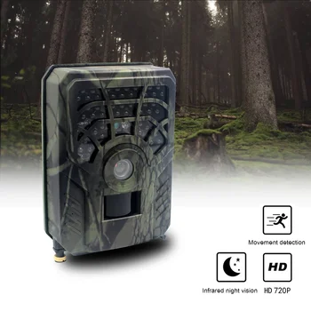 PR300C Ловна Камера за Наблюдение за Нощно Виждане Пътуване Лека Переноска Детектор на Диви Животни HD Водоустойчив Преносими Детайли