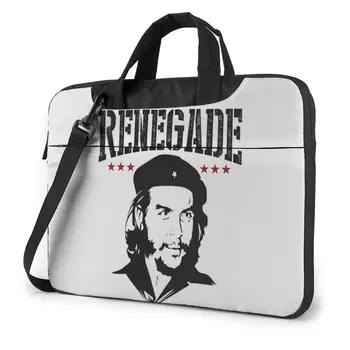 Чанта за лаптоп Che Guevara Калъф Kawaii Велосипедна чанта за компютър, с дръжка, Водоустойчив джоб за лаптоп