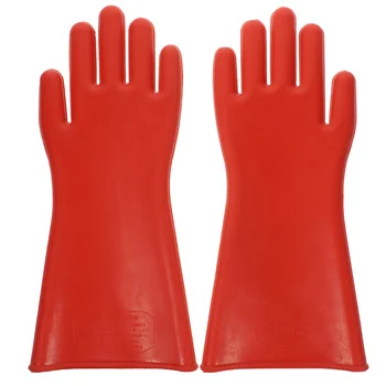 1 чифт изолиращи ръкавици, работни ръкавици електротехник, високоволтови защитни ръкавици за работни