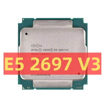 Дънна платка XEON E5 2697 V3 с 14-ядрен 28-гледайте процесор на 2,6 Ghz L3=35M 145W LGA 2011-3 CPU DDR4 X99