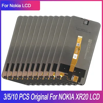 Продажба на едро 3/5/10 БР LCD дисплей за Nokia XR20 TA-1362 TA-1368 LCD дисплей с оригинално сензорен екран и цифров преобразувател в събирането на