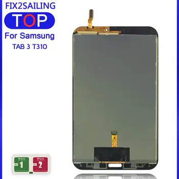 LCD дисплей с touch Screen Digitizer Sensors Панел Пълно Събрание За Samsung Galaxy Tab 3 8.0 T310 T311 SM-T310 SM-T311