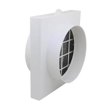 канален въздушен филтър вградена вентилация воздуховодной кутии за тръби от PVC с пластмасова тръба тръба от алуминиево фолио На входа предварителен филтър за отстраняване на замърсявания и обезпаразитяване