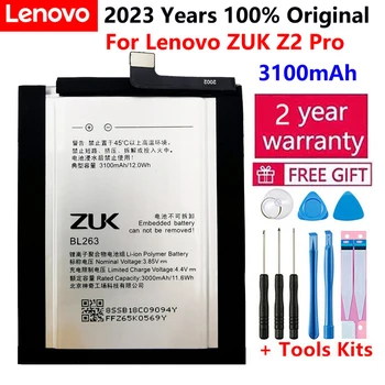 100% Оригинална новост за Lenovo 3100mAh BL263 Подмяна на Оригиналната батерия за Lenovo ZUK Z2 PRO Z2pro Smart Mobile Phone Battery