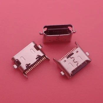 10ШТ USB порт за зареждане на док-станция за TCL REVVL V + 5G V Plus 5G Конектор за свързване на зарядното устройство