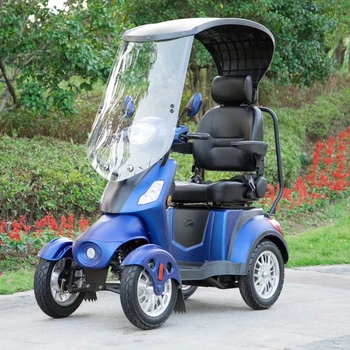 Одобрен ЕИО 4-колесни електрически скутер за възрастните хора