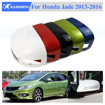 Камшинг Страничен Капак огледала за задно виждане За Honda Jade 2013 2014 2015 2016 Капачка огледало за обратно виждане Камерата Капачка на капака на корпуса