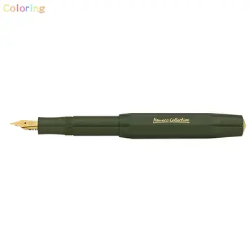 Писалка Kaweco Collection Sport Olive Green 2021 Limited, диаметър 0,4 мм, широчина 0,5 мм, Дължина 0,8 мм, Водене на дневник, Калиграфия, Гладък почерк